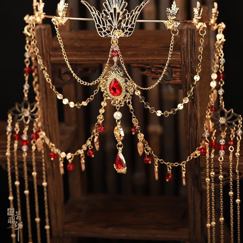 Body Jewelry Eyebrow - Rhinestone หน้าผากเครื่องประดับ WomenVintage อุปกรณ์เสริมพู่หน้าผากสร้อยข้อมือเครื่องประดับเต้นรํา Exotic ชาติพันธุ์ชุดเครื่องประดับ