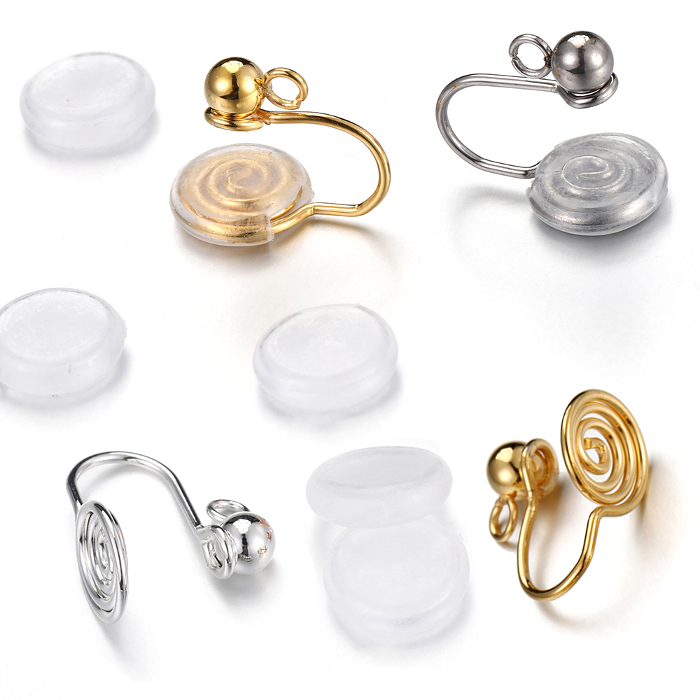 ต่างหูแบบหนีบสแตนเลส 10 ชิ้น แ - Body Jewels บทวิจารณ์และราคา