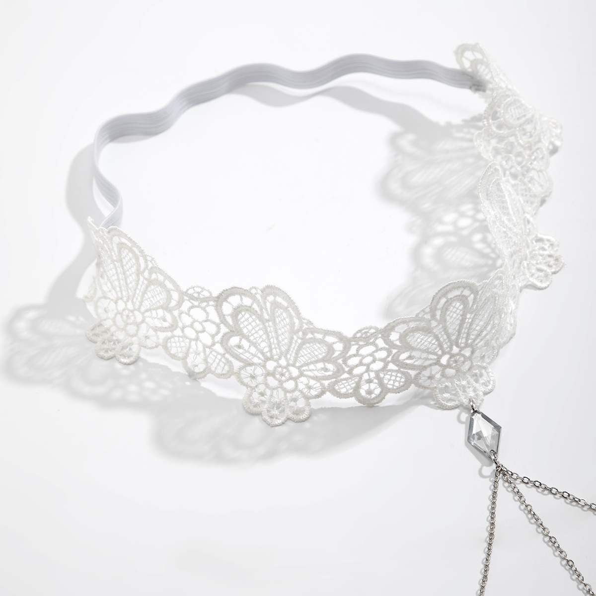 Ingesight สร้อยคอลายลูกไม้สีขา - Body Jewelry Chain บทวิจารณ์และราคา