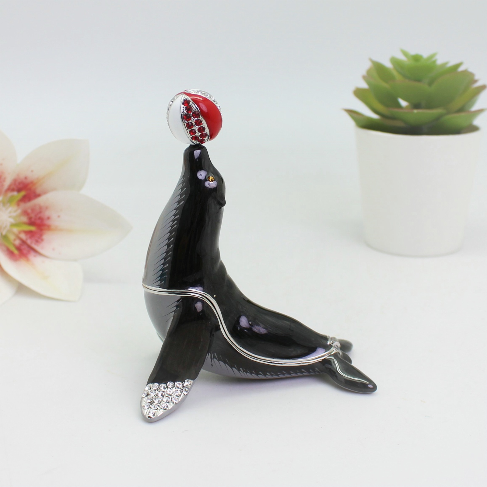SHINNYGIFTS Sea Lion เคลือบ Tr - Body Jewelry Websites บทวิจารณ์และราคา