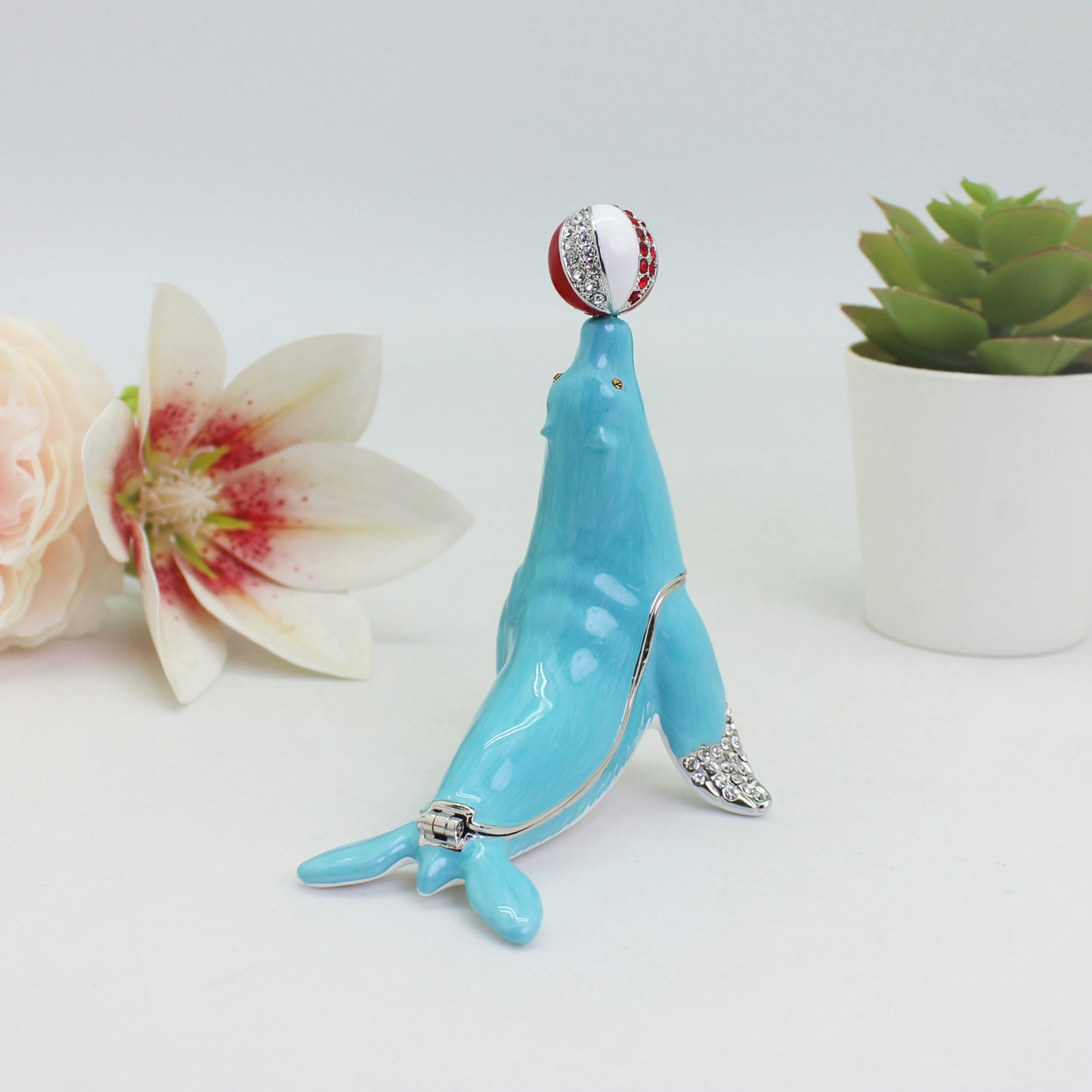 SHINNYGIFTS Sea Lion เคลือบ Tr - Body Jewelry Websites บทวิจารณ์และราคา