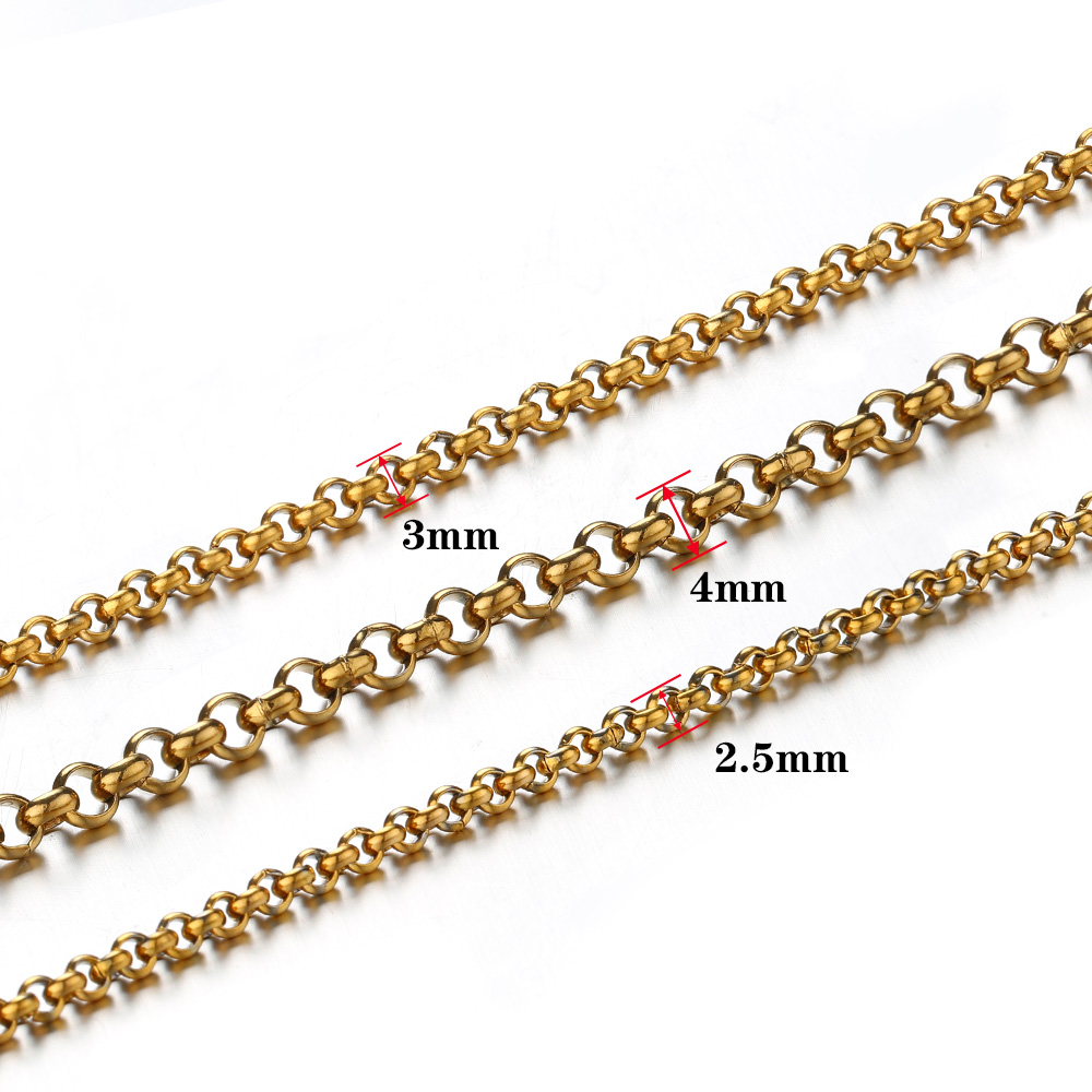 โซ่สแตนเลสรูปตัวโอขนาดเล็ก 1 เ - Body Jewelry Chain บทวิจารณ์และราคา