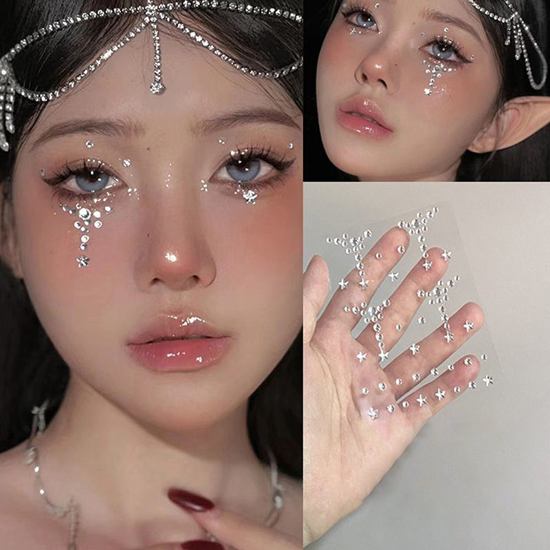 สติ๊กเกอร์เพชรติดหน้า ติดตา ติ - Body Jewels บทวิจารณ์และราคา