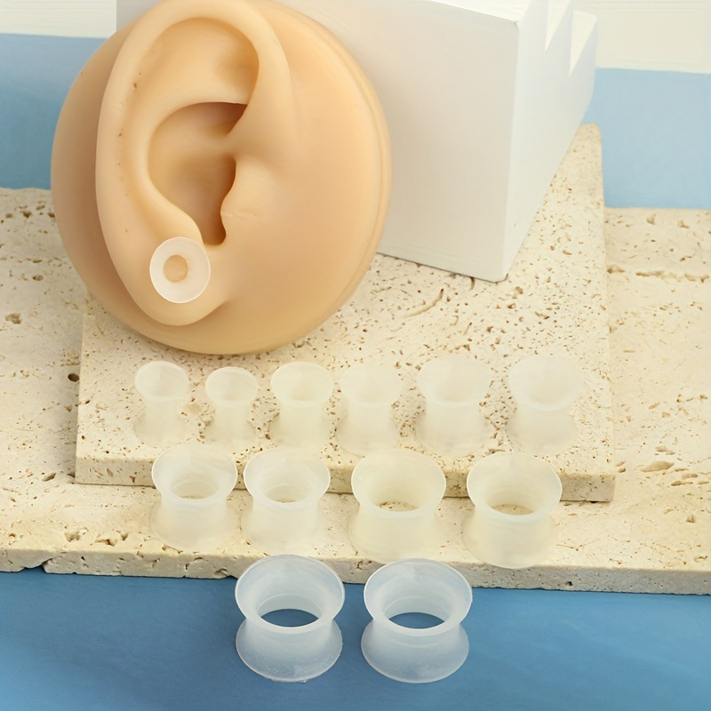 2 ชิ้น ขนาด 3-30 มม. ที่อุดหูแ - Body Jewelry Gauge Sizes บทวิจารณ์และราคา