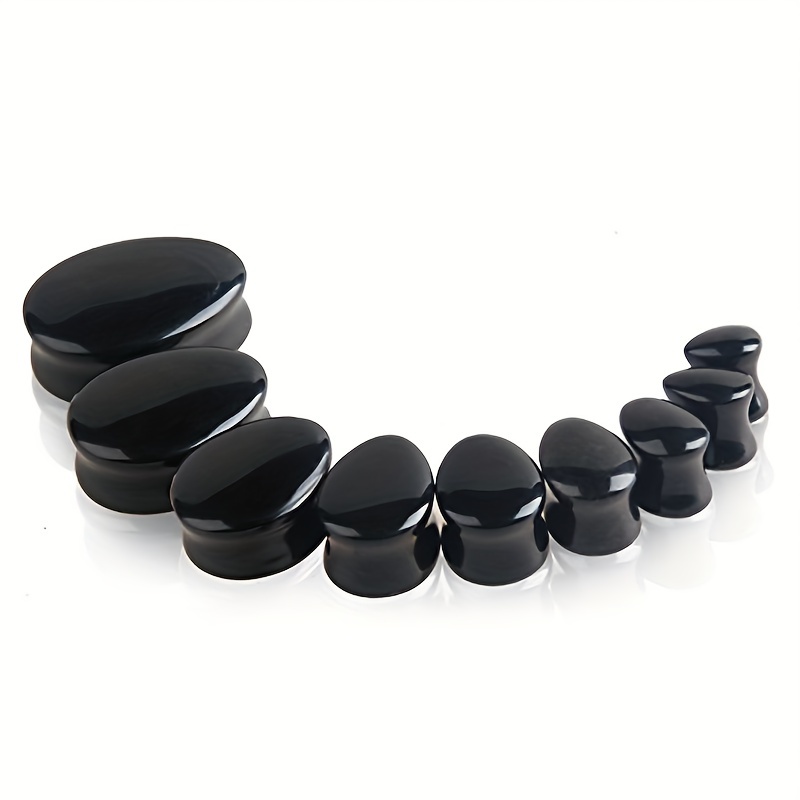 1 คู่ของผู้ชายลดน้ำรูปร่าง Obs - Body Jewelry Gauge Sizes บทวิจารณ์และราคา