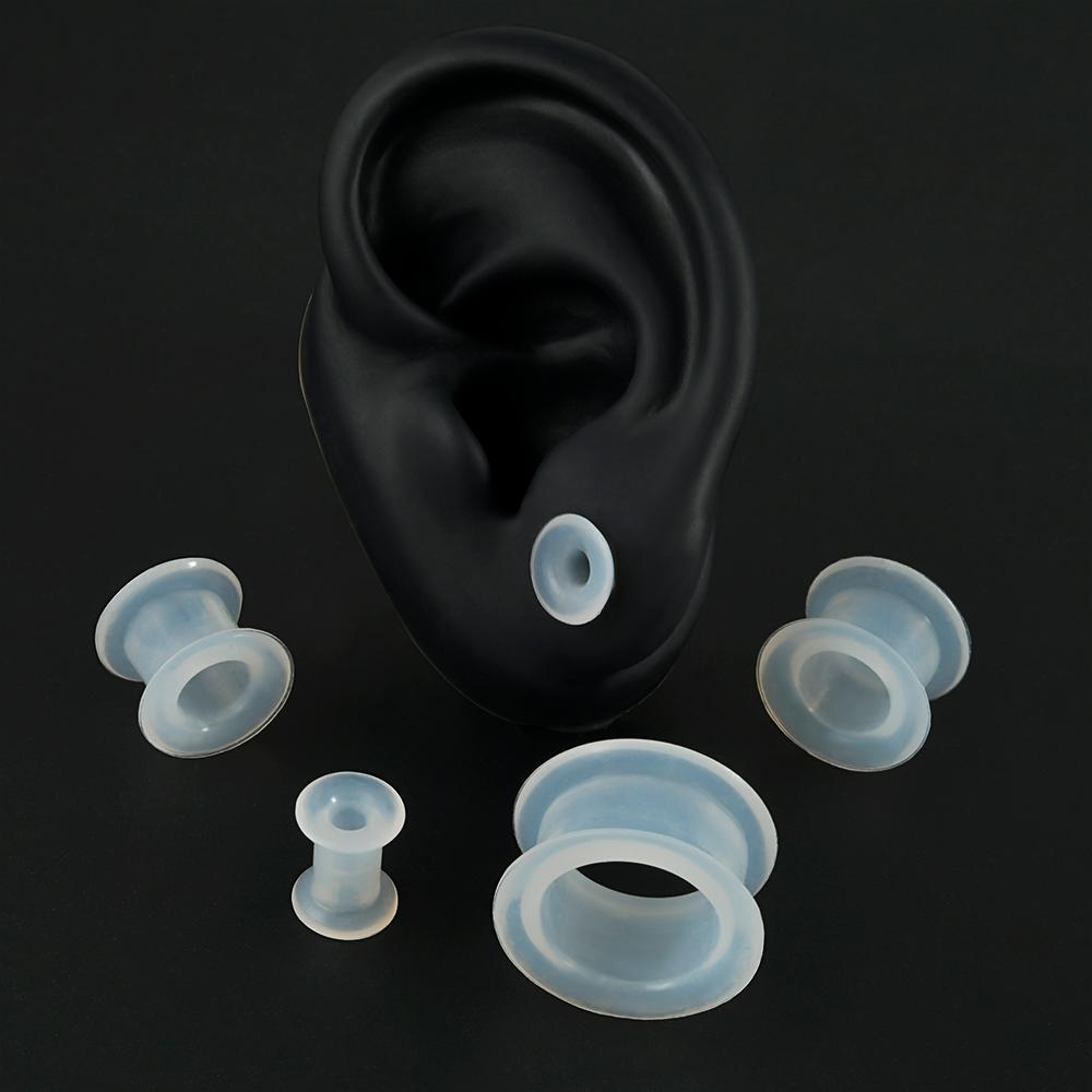 เครื่องวัดหู PAIR-Clear ขนาดให - Body Jewelry Gauge Sizes บทวิจารณ์และราคา