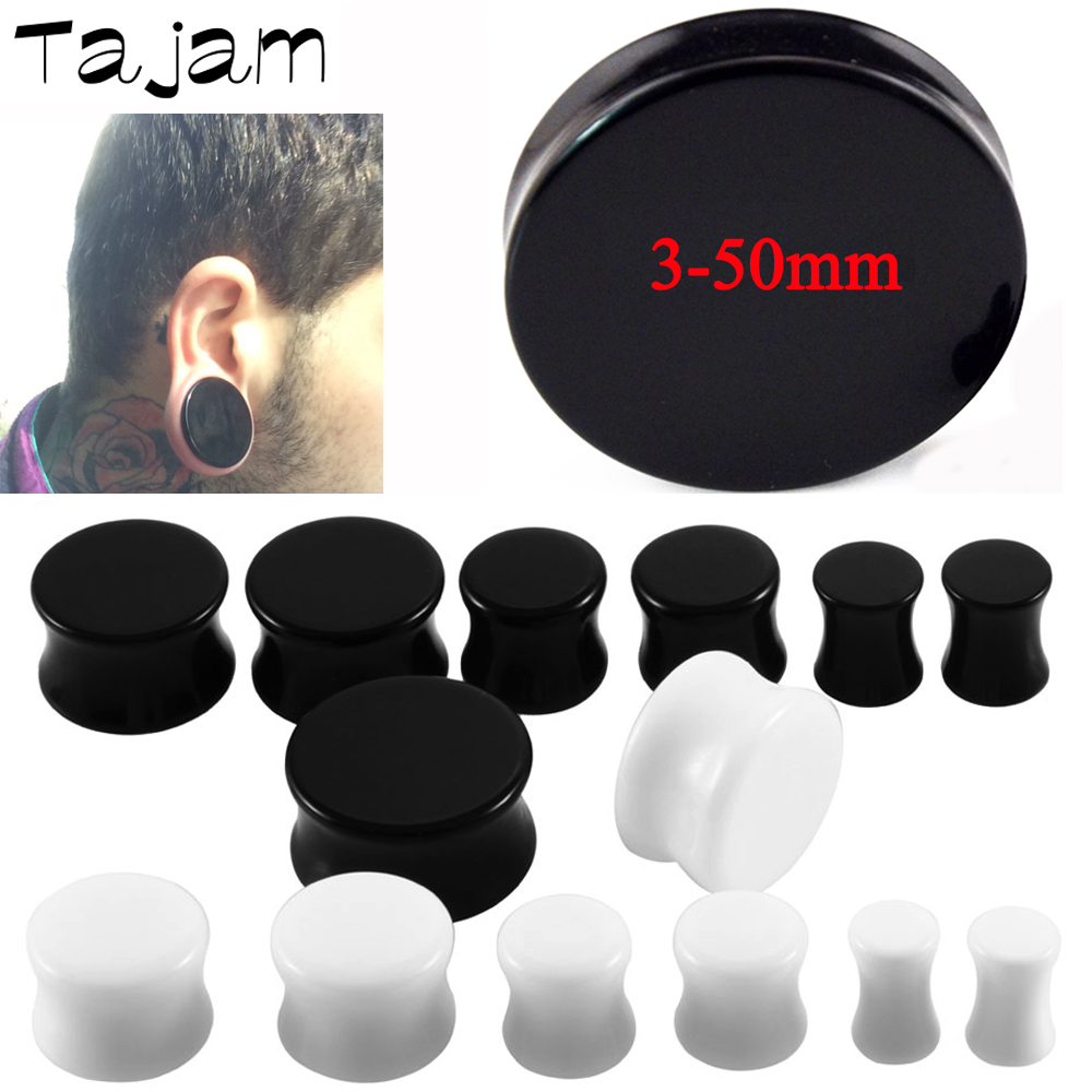 1คู่3มม.-50มม.ขนาดอะคริลิคSadd - Body Jewelry Gauge Sizes บทวิจารณ์และราคา