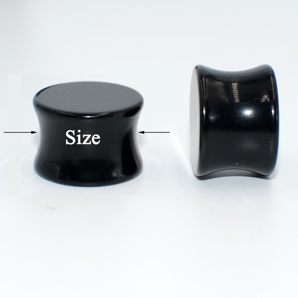 1คู่3มม.-50มม.ขนาดอะคริลิคSadd - Body Jewelry Gauge Sizes บทวิจารณ์และราคา