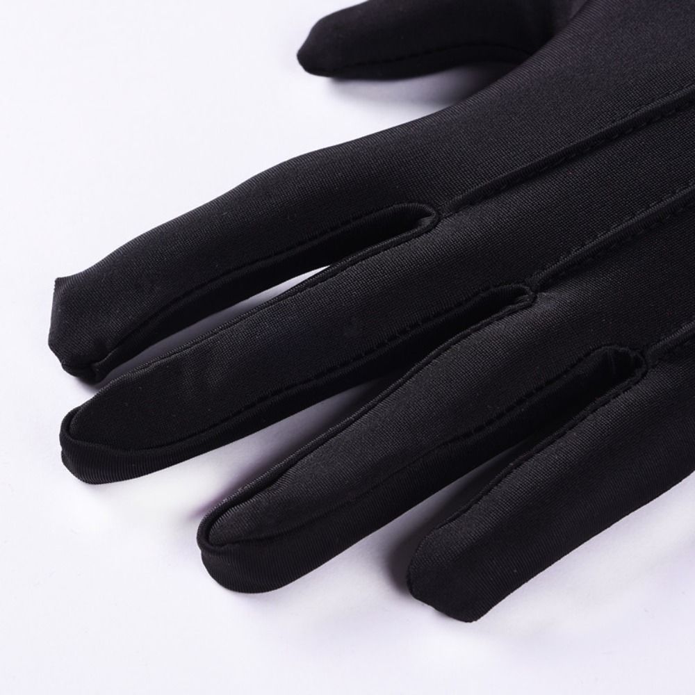 ถุงมือผ้าฝ้ายสีขาวนุ่ม มือบางช - Body Jewelry Websites บทวิจารณ์และราคา