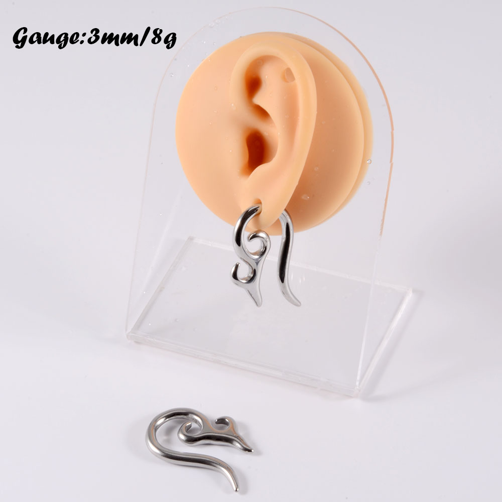 คู่เหล็กผ่าตัด Heavy หูน้ำหนัก - Body Jewelry Gauge Sizes บทวิจารณ์และราคา