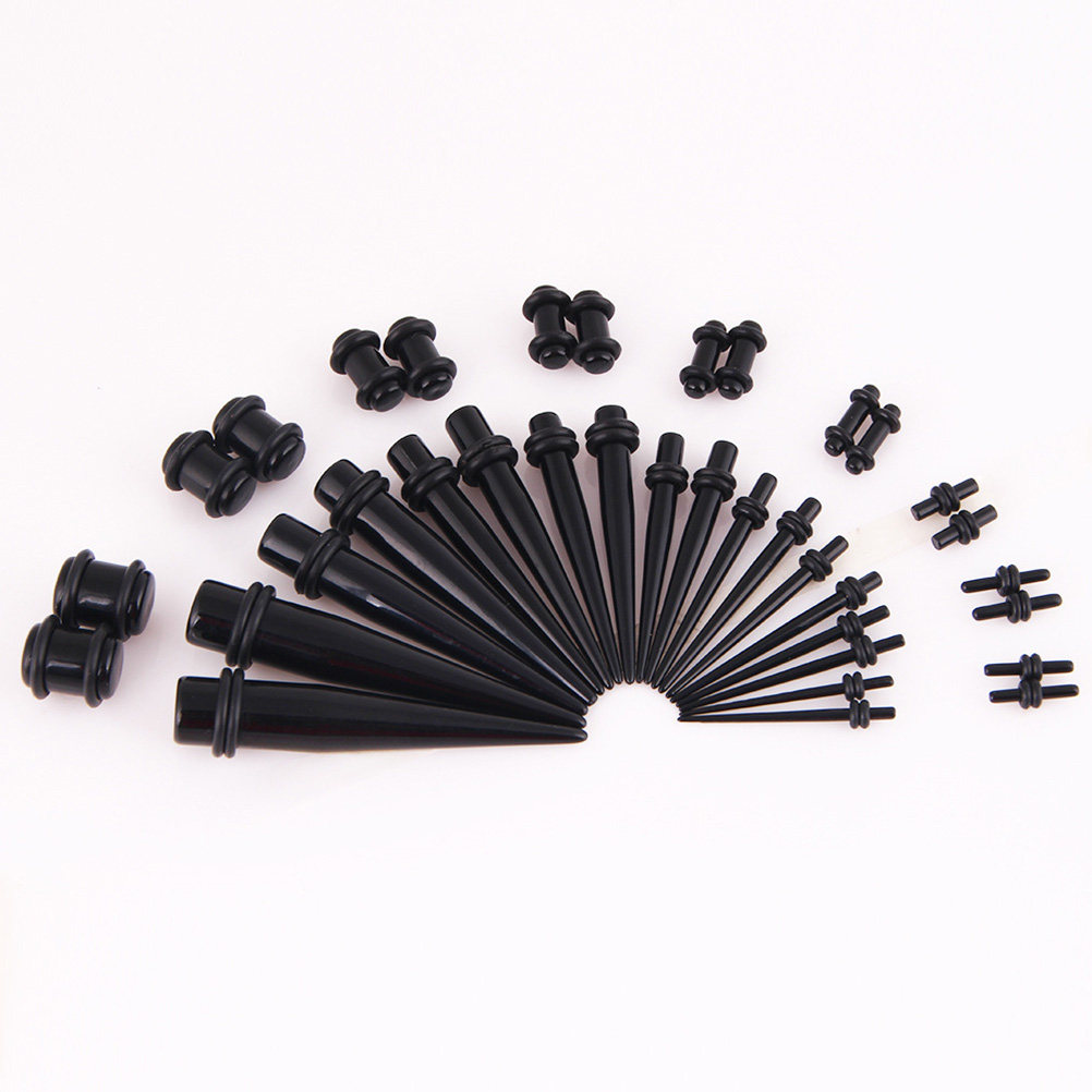 ชุดขยายรูหู 36 ชิ้น พร้อมจุกอะ - Body Jewelry Gauge Sizes บทวิจารณ์และราคา