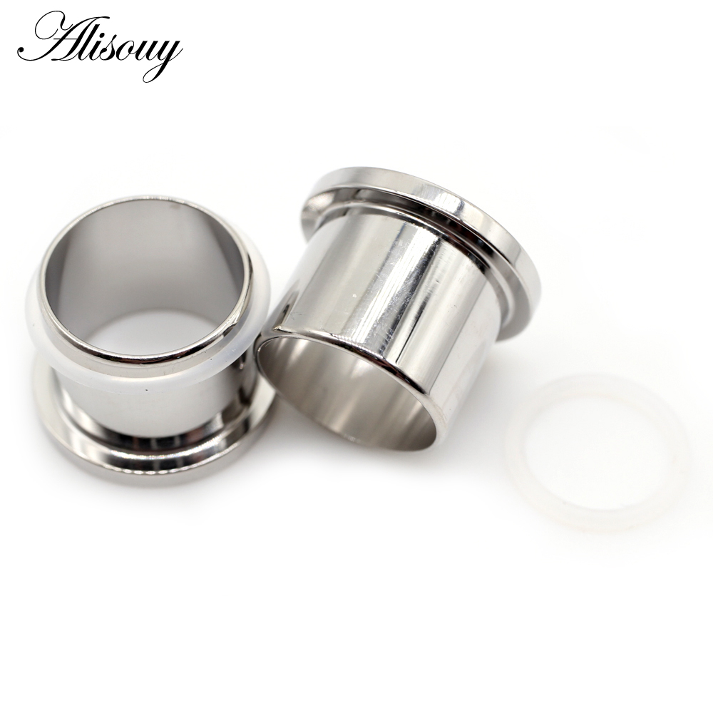 อุปกรณ์ขยายรูหูสแตนเลสขนาดใหญ่ - Body Jewelry Gauge Sizes บทวิจารณ์และราคา