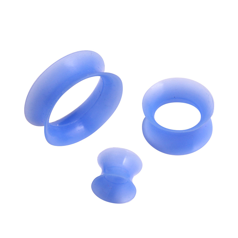 1 คู่ซิลิโคนและอุโมงค์ขนาดใหญ่ - Body Jewelry Gauge Sizes บทวิจารณ์และราคา