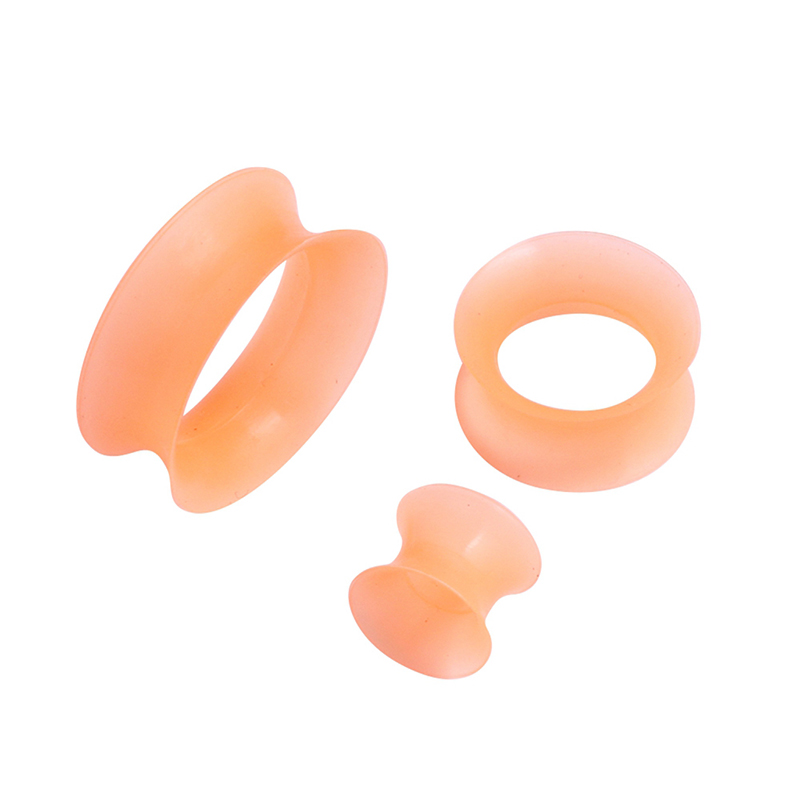 1 คู่ซิลิโคนและอุโมงค์ขนาดใหญ่ - Body Jewelry Gauge Sizes บทวิจารณ์และราคา