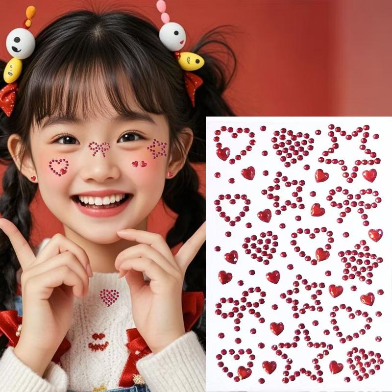 สติกเกอร์ติดหน้าแบบมีกาวในตัว  - Body Jewelry Eyebrow บทวิจารณ์และราคา
