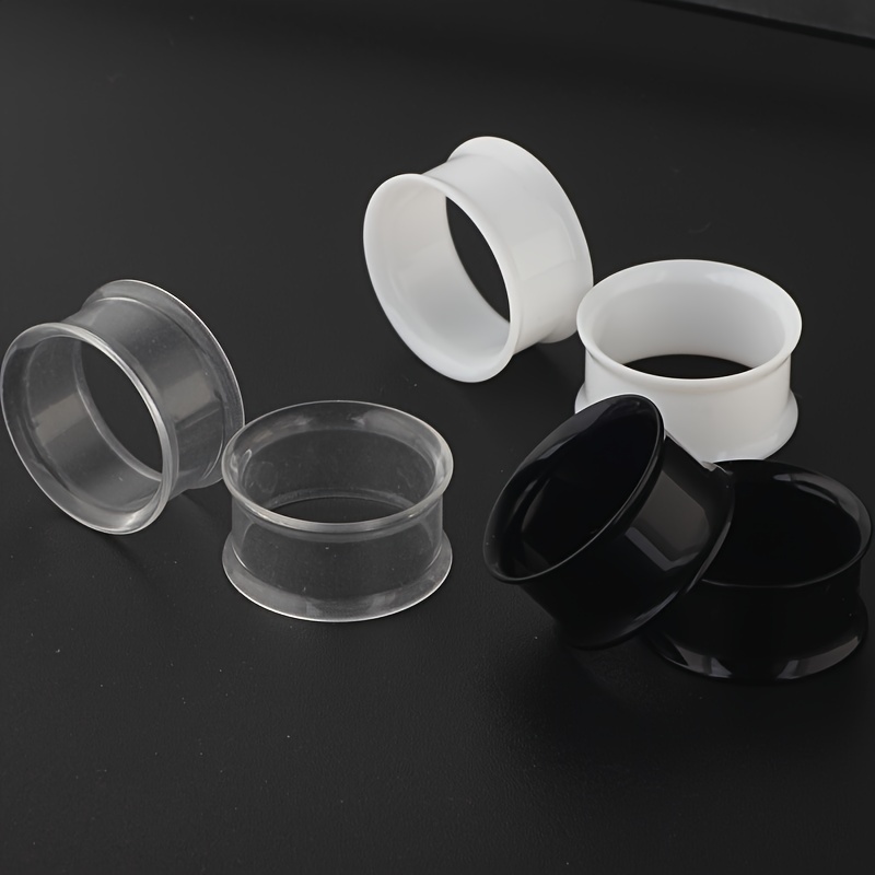 6 ชิ้นกลวงอะคริลิคฮอร์นคู่อานห - Body Jewelry Gauge Sizes บทวิจารณ์และราคา