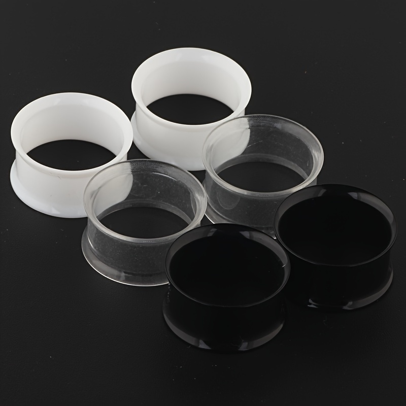 6 ชิ้นกลวงอะคริลิคฮอร์นคู่อานห - Body Jewelry Gauge Sizes บทวิจารณ์และราคา