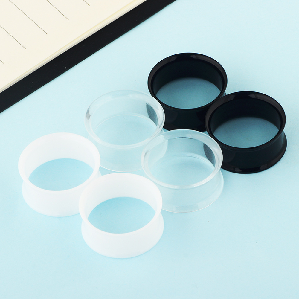 6 ชิ้นกลวงอะคริลิคฮอร์นคู่อานห - Body Jewelry Gauge Sizes บทวิจารณ์และราคา