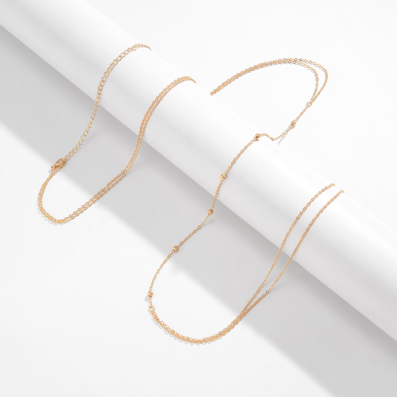 สร้อยคอแบบไขว้หน้าอก สร้อยประด - Body Jewelry Chain บทวิจารณ์และราคา
