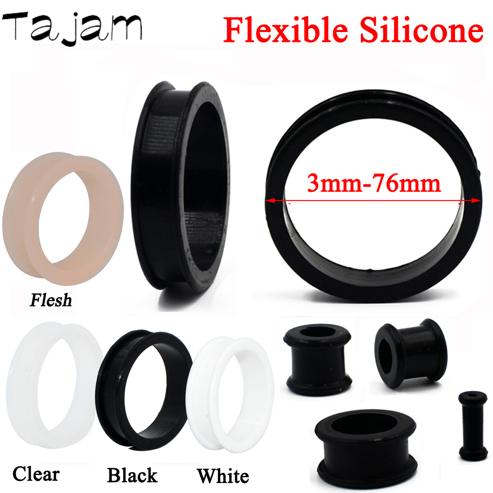 1 คู่ 3 มม.-76 มม.ขนาด Hollow  - Body Jewelry Gauge Sizes บทวิจารณ์และราคา
