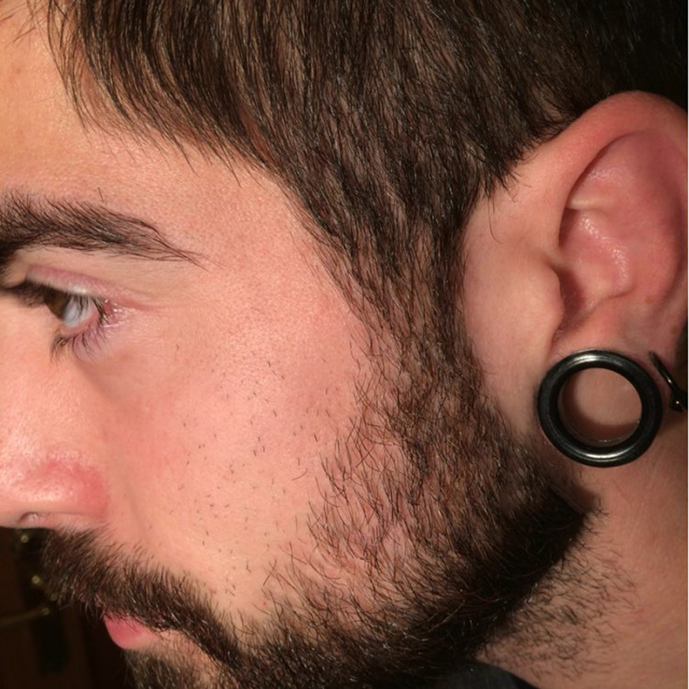 1 คู่ 3 มม.-76 มม.ขนาด Hollow  - Body Jewelry Gauge Sizes บทวิจารณ์และราคา